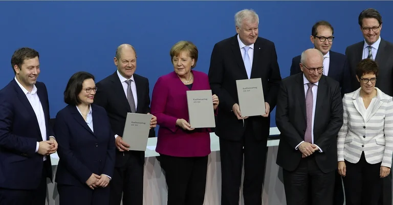 Vorschaubild: Umfrage: Zwei Drittel der Deutschen mit Regierung unzufrieden