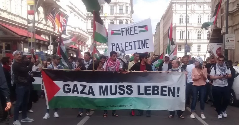 Vorschaubild: Aufruf zur Intifada bei Anti-Israel-Demo in Wien