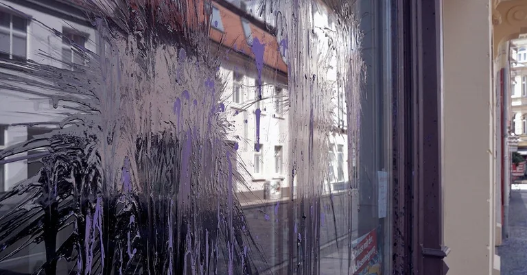 Vorschaubild: Farbanschlag auf AfD-Büro und Infoladen „Mühle“ in Cottbus