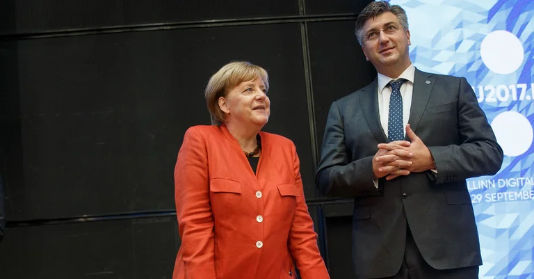 Vorschaubild: Treffen in Berlin: Merkel offen für Schengen-Beitritt Kroatiens