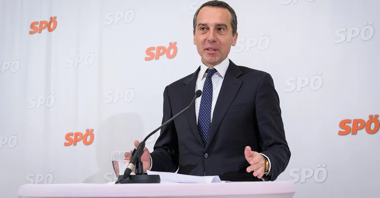 Vorschaubild: Kein schneller Rückzug: Kern will Spitzenkandidat für EU-Wahl werden