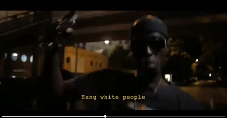 Vorschaubild: Skandalvideo: Schwarzer Rapper singt „Hängt die Weißen!“