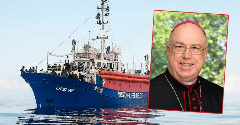 Vorschaubild: Nächster Bischof spendet 50.000 Euro an umstrittene NGO „Lifeline“
