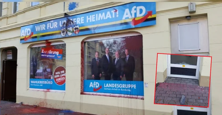 Vorschaubild: Magdeburg: Mutmaßliche Linksextremisten greifen AfD-Büro an