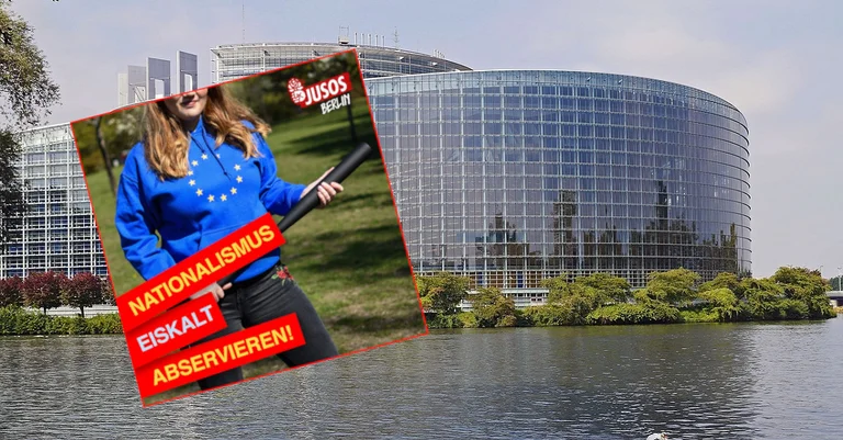 Vorschaubild: Berliner Jusos provozieren mit Baseballschläger-Motiv