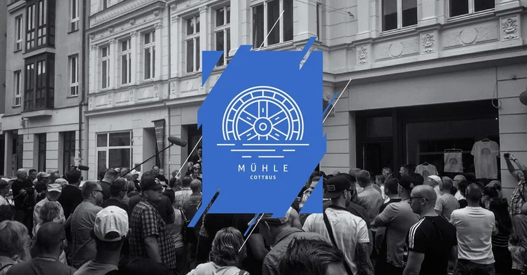 Vorschaubild: „Mühle Cottbus“: Patriotischer Infoladen feiert einjähriges Bestehen