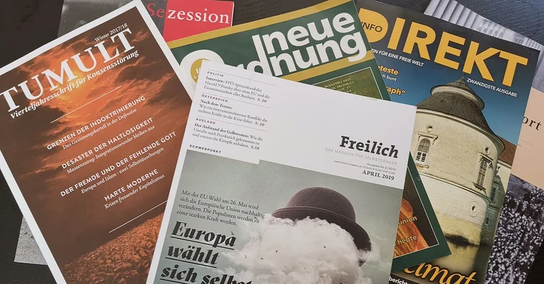 Vorschaubild: Konservatives Blätterrauschen: Freilich, Sezession, Tumult & Co