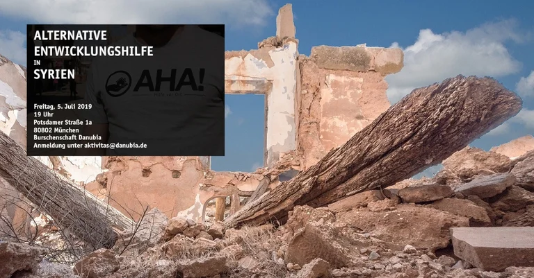Vorschaubild: „Alternative Entwicklungshilfe in Syrien“: Vortrag bei Burschenschaft Danubia