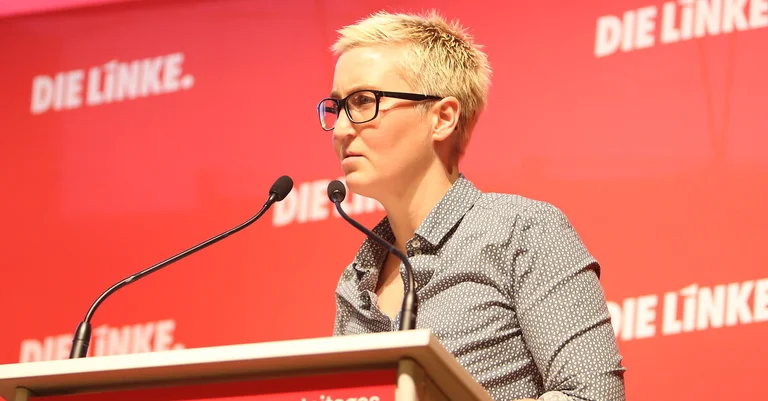 Vorschaubild: Thüringer Linken-Chefin will AfD-Polizisten suspendieren