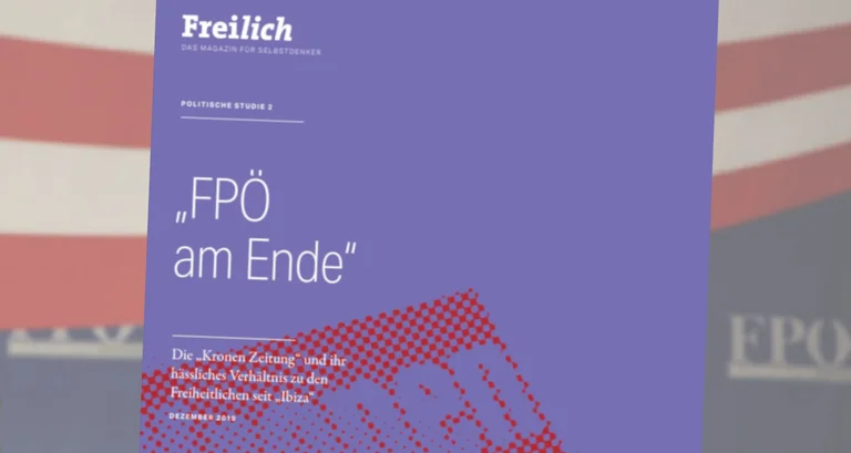 Vorschaubild: Neue Freilich-Studie dokumentiert ‚Krone‘-Kampagnen gegen FPÖ