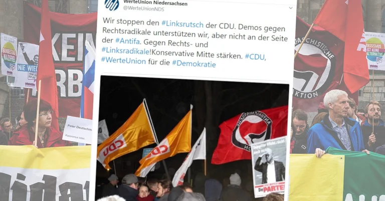 Vorschaubild: Salzgitter: ‚WerteUnion‘ kritisiert Schulterschluss von CDU mit Antifa