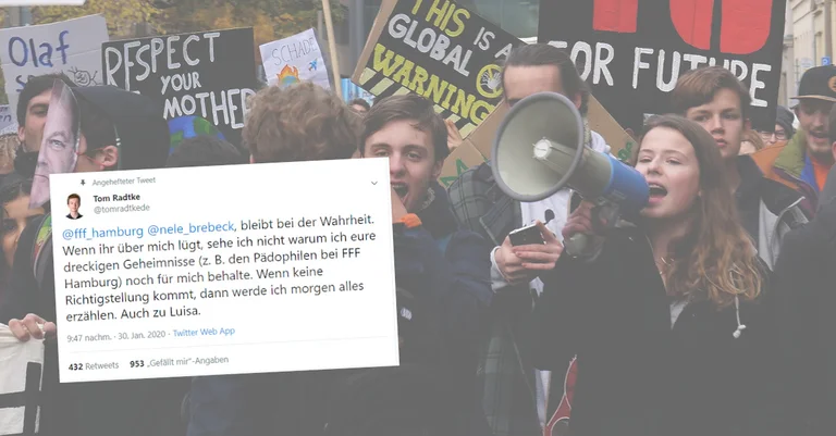 Vorschaubild: Jungpolitiker will „dreckige Geheimnisse“ bei Fridays for Future aufdecken