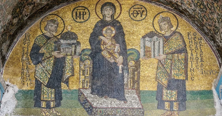 Vorschaubild: Hagia Sophia: Christliche Mosaike werden bei Freitagsgebet verdeckt