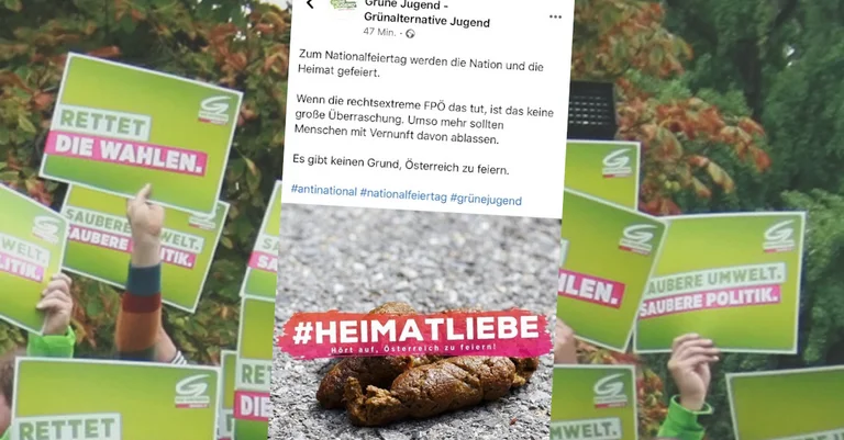 Vorschaubild: Heimathass im Netz: Grüne Jugend empört mit Kothaufen-Vergleich