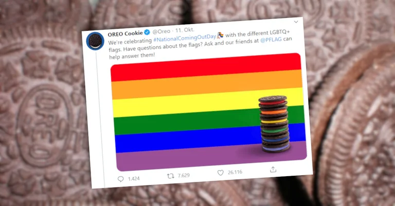 Vorschaubild: „Woke Capital“: OREO wirbt mit LGBT-Flaggen und Transgender-Keksen