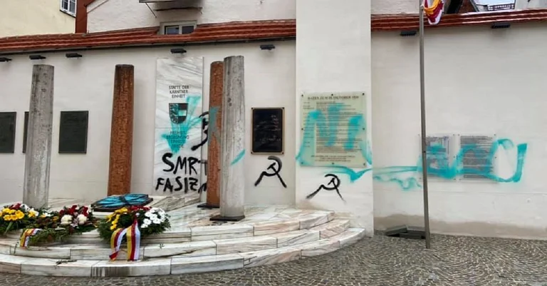 Vorschaubild: Linksextremismus: Stätte der Kärntner Einheit wurde geschändet