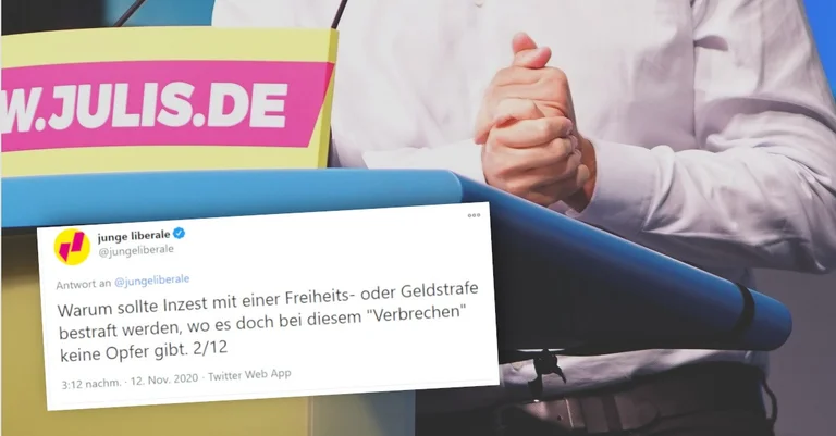 Vorschaubild: Verstörende Rechtfertigung: FDP-Jugend will Inzest-Verbot abschaffen