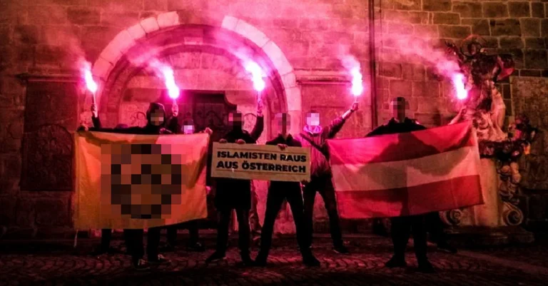 Vorschaubild: „Islamisten raus“: Patriotische Aktivisten reagieren auf Wien-Terror