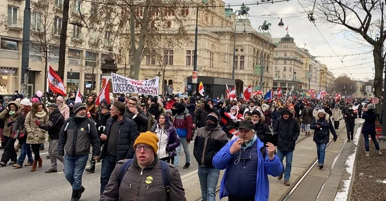 Vorschaubild: Corona-Demo in Wien: Tag der Bewegung