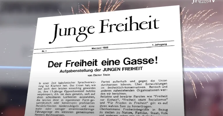 Vorschaubild: VIDEO: Die Geschichte der Jungen Freiheit