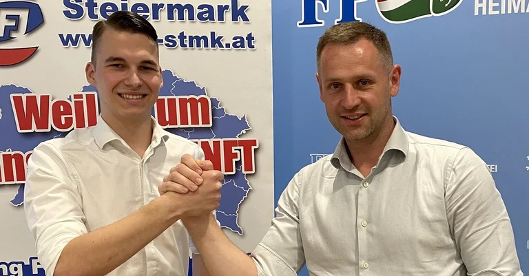 Vorschaubild: Matthias Lehner neuer Obmann der Freiheitlichen Jugend Graz