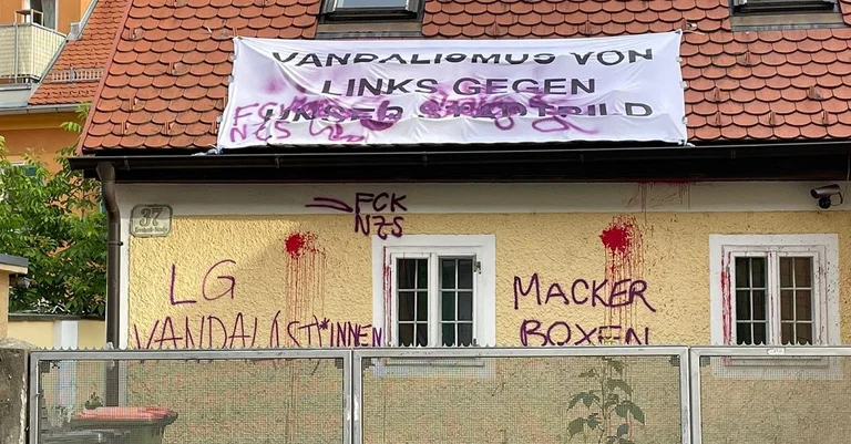 Vorschaubild: Graz: Nächster Antifa-Farbangriff auf Burschenschaft