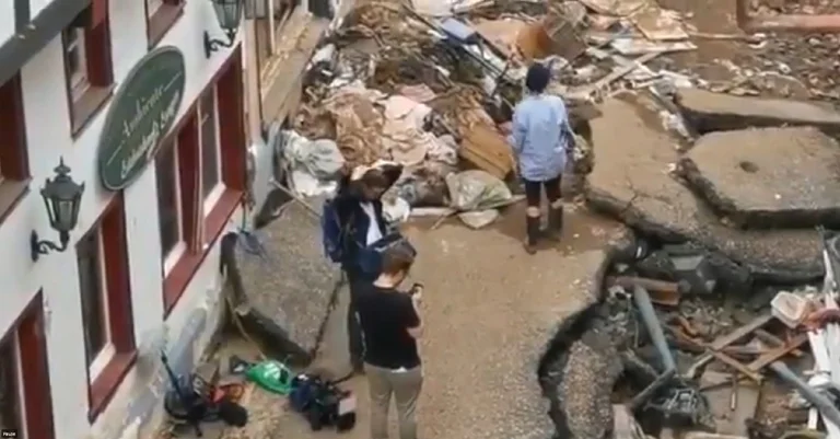 Vorschaubild: Flut-Eklat: RTL-Moderatorin bittet um Verzeihung für Fake-Auftritt