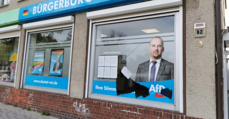 Vorschaubild: Wolfen: Staatsschutz ermittelt nach Angriff auf AfD-Wahlkreisbüro