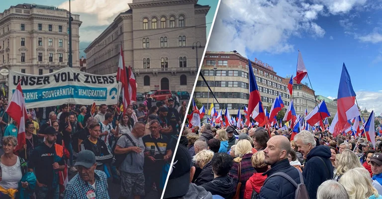 Vorschaubild: Sanktionen: Großdemo in Prag, am Sonntag auch in Wien