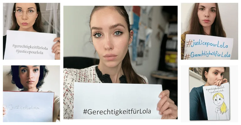 Vorschaubild: Rechtes Frauenkollektiv Lukreta prangert Mordfall Lola an