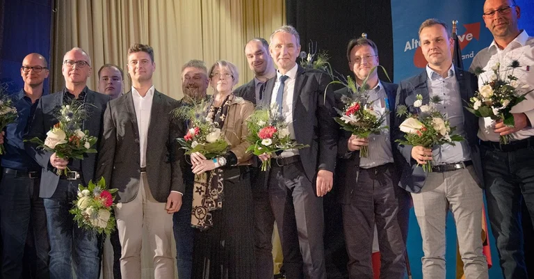 Vorschaubild: Thüringen: Höcke und Möller als AfD-Landessprecher wiedergewählt