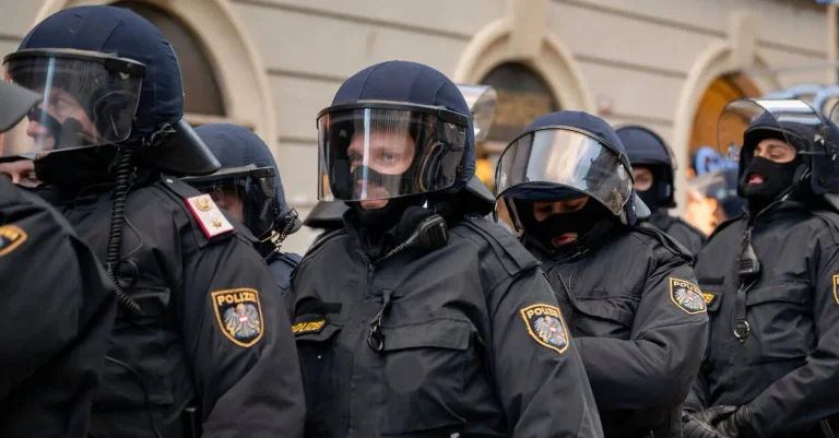 Vorschaubild: Pfeffersprayeinsatz gegen linke Demonstranten