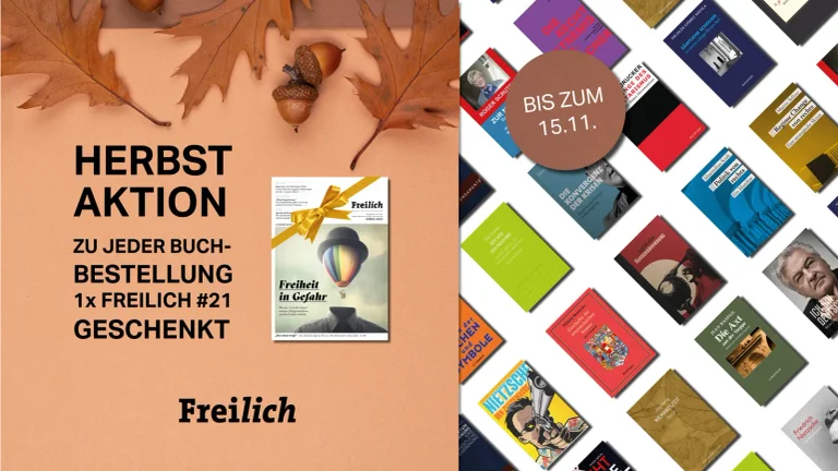 Vorschaubild: FREILICH-Herbstaktion: Zu jeder Buchbestellung ein Heft geschenkt