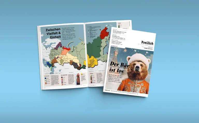 Vorschaubild: FREILICH Nr. 26: „Der Bär ist los“ – FREILICH blickt auf Russland