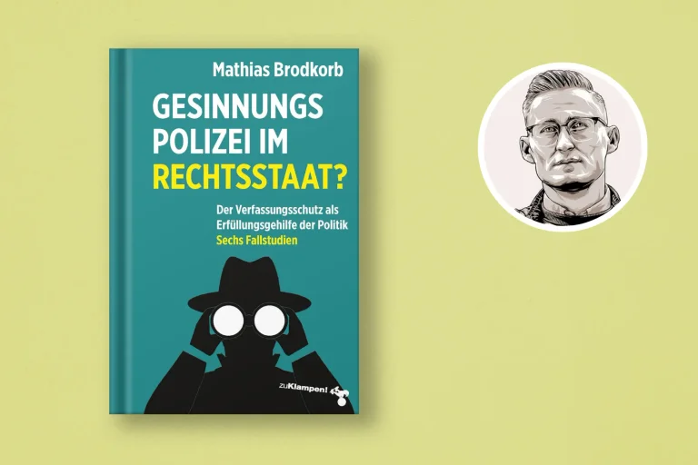 Vorschaubild: Das politische Sachbuch des Jahres? Mathias Brodkorb über den Verfassungsschutz