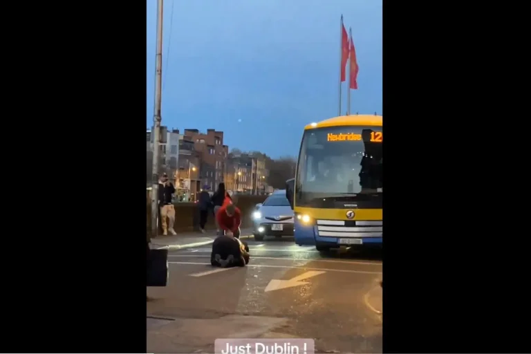 Vorschaubild: Dublin: Betender Muslim blockiert Straßenverkehr