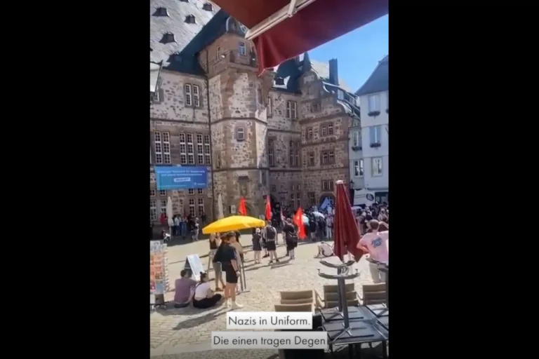 Vorschaubild: „Wir kriegen euch!“ – Gewaltandrohungen und Hassparolen auf Anti-Sellner-Demo