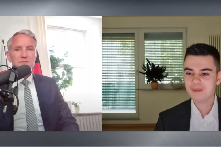 Vorschaubild: „Nazi-Säue werden ausgerottet“: YouTuber Neverforgetniki wegen Höcke-Interviews bedroht