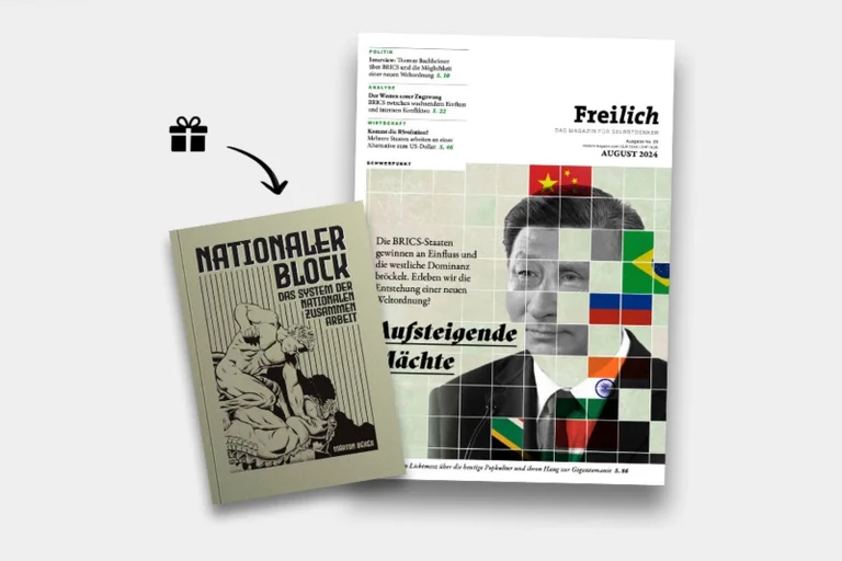 Vorschaubild: Nur für kurze Zeit: Das Buch „Nationaler Block“ von Márton Békés gratis im FREILICH-Abo!