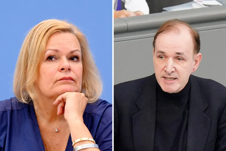 Vorschaubild: Faeser plant schärfere Grenzkontrollen: AfD spricht von Wählertäuschung