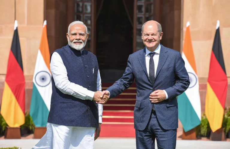 Vorschaubild: Scholz in Indien: Deutschland sagt mehr Visa für Inder zu