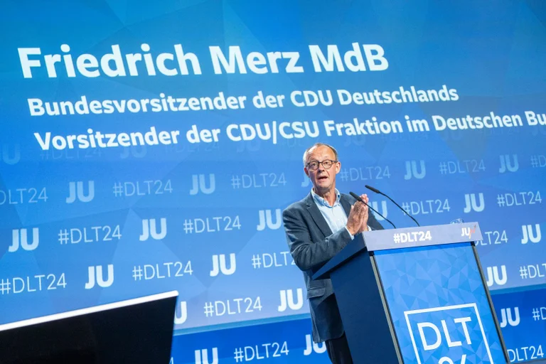 Vorschaubild: CDU-Chef Merz auf dem JU-Deutschlandtag: „Umvolkung“ nur „Gerede“