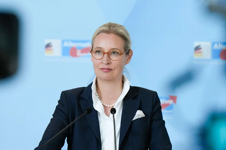 Vorschaubild: Moderatoren sprachlos: Wie Weidel den Trump-Vergleich der AfD scharf konterte