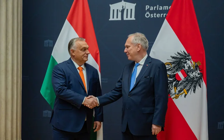 Vorschaubild: Besuch in Wien: Das steht in der „Wiener Erklärung“ von Orbán und FPÖ