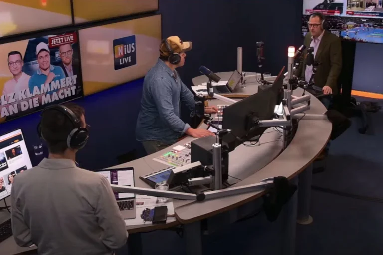 Vorschaubild: Kanzlerfrage in Nius-Sendung führt zu Shitstorm: „Wir wollen Weidel“