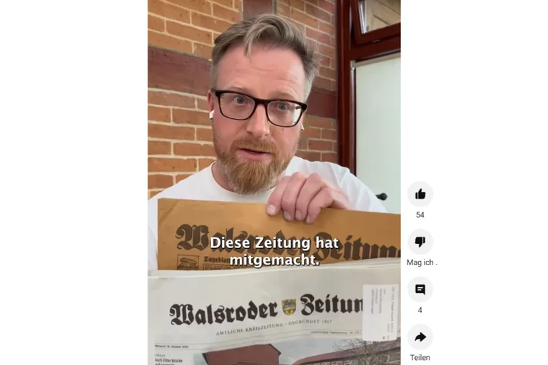 Vorschaubild: Juristischer Streit um provokantes Video: AfD-Politiker Dannenberg siegt gegen Lokalzeitung