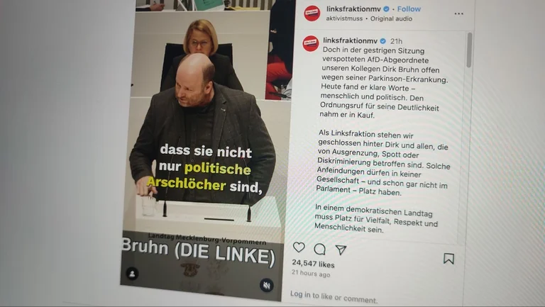 Vorschaubild: Spott-Vorwurf: AfD zeigt Linke nach „Fake News“-Kampagne an