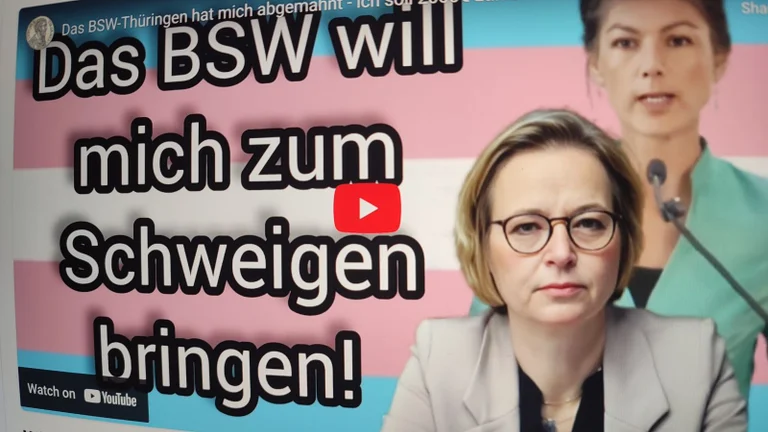 Vorschaubild: Thüringen: BSW will 2.000 Euro Schmerzensgeld für Kritik an Mitarbeiterin