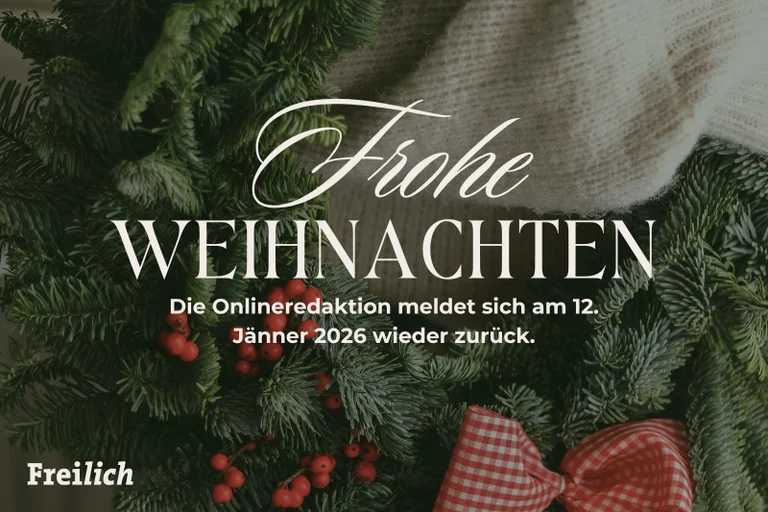 Vorschaubild: Das FREILICH-Team geht in die Weihnachtspause
