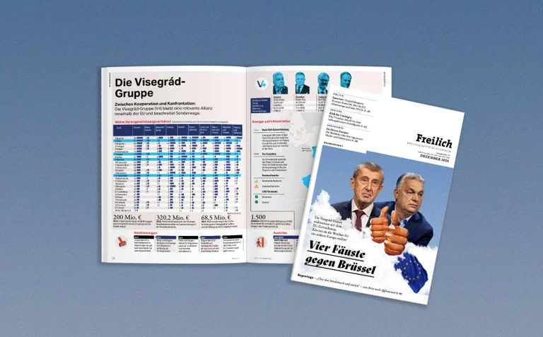Vorschaubild: FREILICH Nr. 37: Vier Fäuste gegen Brüssel – Was wird aus dem Visegrád-Bündnis?